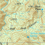 Tonto National Forest Quadrangle: GREENBACK CREEK Preview 3