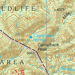 Tonto National Forest Quadrangle: FOUR PEAKS Preview 3