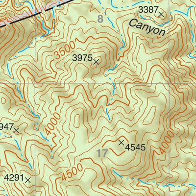 Tonto National Forest Quadrangle: HAYSTACK BUTTE Preview 3