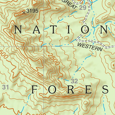 Tonto National Forest Quadrangle: APACHE JUNCTION Preview 3