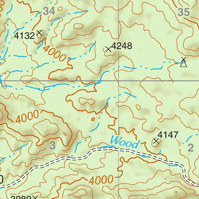 Tonto National Forest Quadrangle: ROCKINSTRAW MOUNTAIN Preview 2
