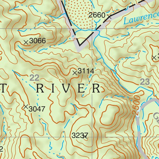 Tonto National Forest Quadrangle: DAGGER PEAK Map by US Forest Service ...