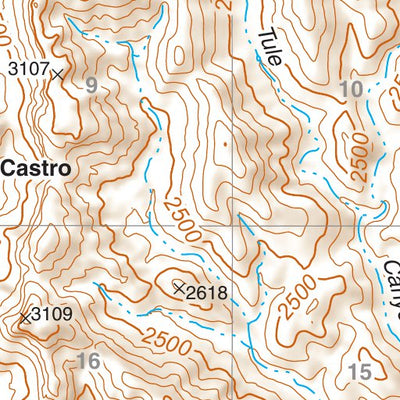 Tonto National Forest Quadrangle: FLORENCE JUNCTION Preview 3