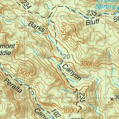 Tonto National Forest Quadrangle: WEAVERS NEEDLE Preview 3