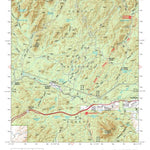 Tonto National Forest Quadrangle: PICKETPOST MOUNTAIN Preview 1