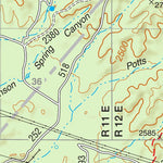 Tonto National Forest Quadrangle: PICKETPOST MOUNTAIN Preview 2