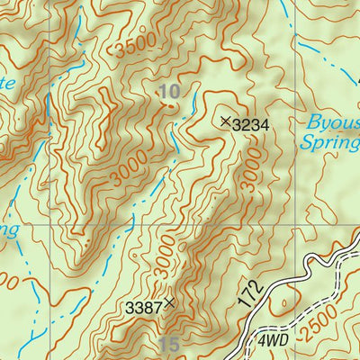 Tonto National Forest Quadrangle: PICKETPOST MOUNTAIN Preview 3