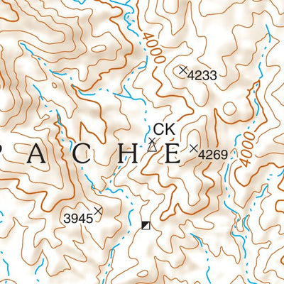 Tonto National Forest Quadrangle: CAMMERMAN WASH Preview 3