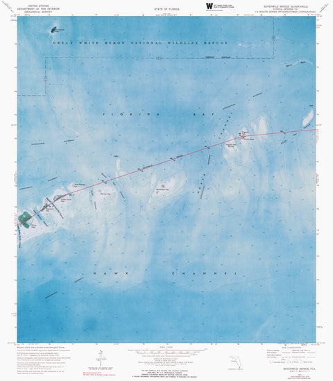 FL-SEVENMILE BRIDGE: ORTHOPHOTOMAP 1972 Preview 1