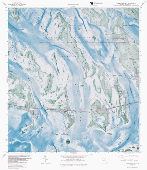 FL-SUMMERLAND KEY: ORTHOPHOTOMAP 1972 Preview 1