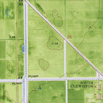 FL-CLEWISTON SOUTH: ORTHOPHOTOMAP 1970 Preview 3