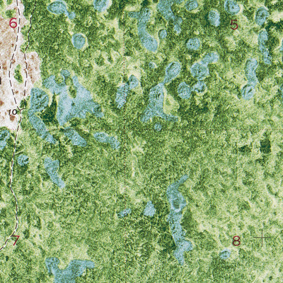 FL-MONROE STATION NE: ORTHOPHOTOMAP 1972 Preview 3