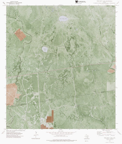 TX-TWIN MOTT LAKE: ORTHOPHOTOMAP 1978 Preview 1