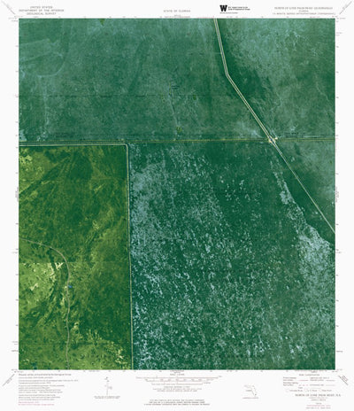 FL-NORTH OF LONE PALM HEAD: ORTHOPHOTOMAP 1974 Preview 1
