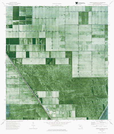 FL-NORTH OF DEEM CITY: ORTHOPHOTOMAP 1974 Preview 1