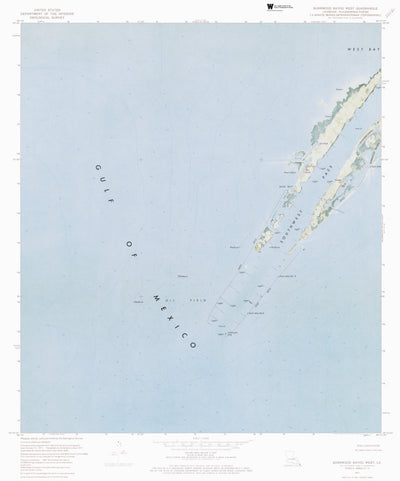 LA-BURRWOOD BAYOU WEST: ORTHOPHOTOMAP 1971 Preview 1
