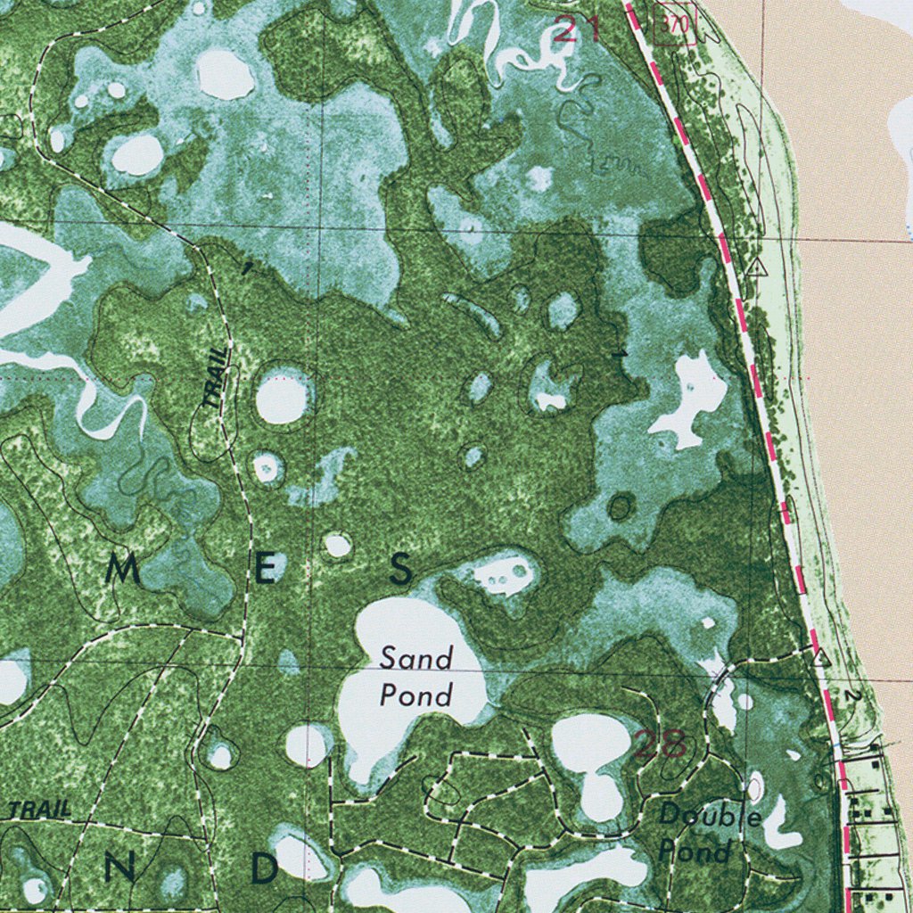 FL-LIGHTHOUSE POINT: ORTHOPHOTOMAP 1982 Map by Western Michigan ...