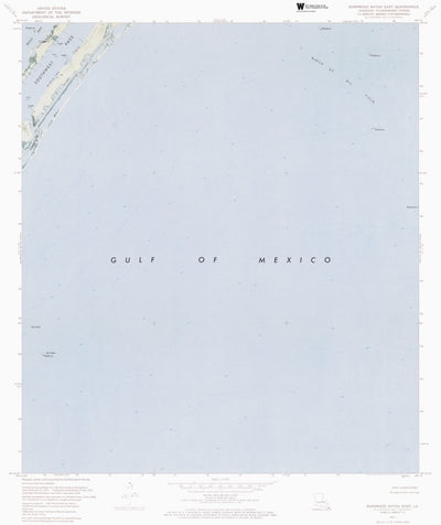 LA-BURRWOOD BAYOU EAST: ORTHOPHOTOMAP 1971 Preview 1