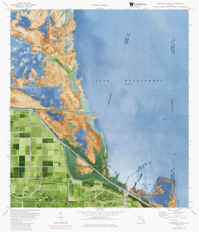 FL-CLEWISTON NORTH: ORTHOPHOTOMAP 1971 Preview 1