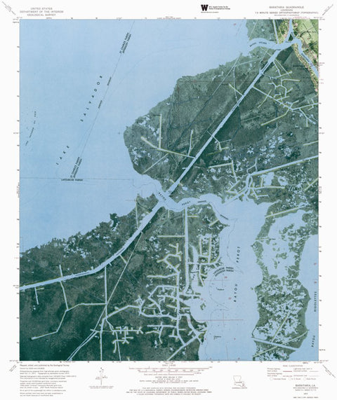 LA-BARATARIA: ORTHOPHOTOMAP 1973 Preview 1