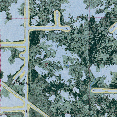 LA-CARENCRO BAYOU: ORTHOPHOTOMAP 1974 Preview 2