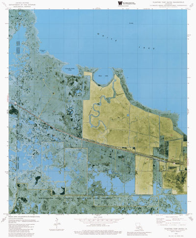 LA-FLOATING TURF BAYOU: ORTHOPHOTOMAP 1979 Preview 1