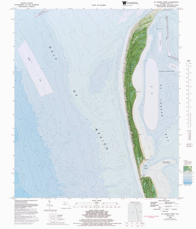 FL-SAINT JOSEPH POINT: ORTHOPHOTOMAP 1982 Preview 1