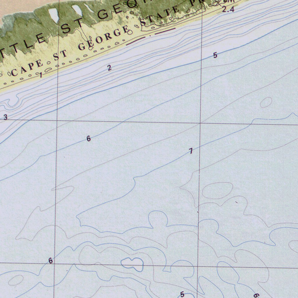New Inlet FL-NEW INLET: ORTHOPHOTOMAP 1981 Map by Western Michigan University ...