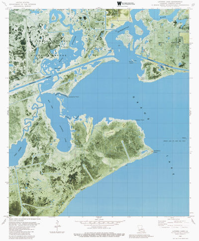 LA-LATANIA LAKE: ORTHOPHOTOMAP 1980 Preview 1