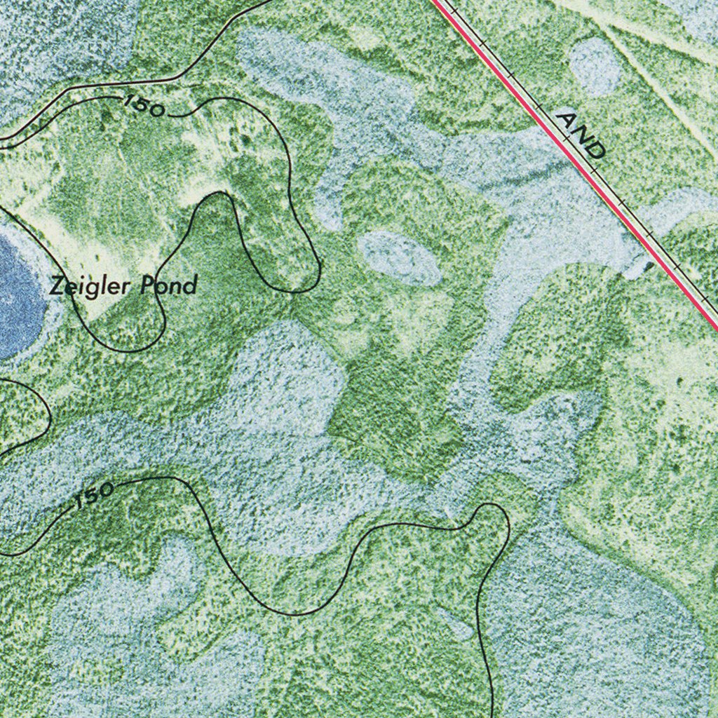 GA-FL-LAKE PARK: ORTHOPHOTOMAP 1971 Map by Western Michigan University ...