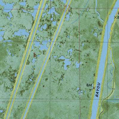 LA-MULBERRY ISLAND EAST: ORTHOPHOTOMAP 1979 Preview 3
