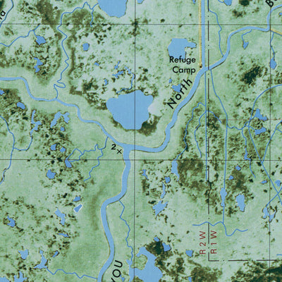 LA-ROLLOVER LAKE: ORTHOPHOTOMAP 1979 Preview 3