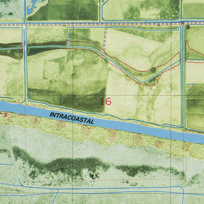 LA-LATANIER BAYOU: ORTHOPHOTOMAP 1979 Preview 3