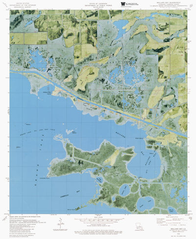 LA-MALLARD BAY: ORTHOPHOTOMAP 1979 Preview 1