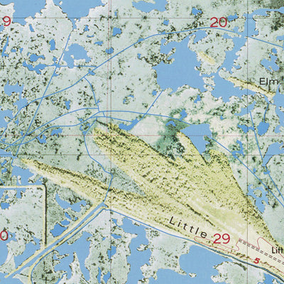 LA-CATFISH LAKE: ORTHOPHOTOMAP 1980 Preview 2