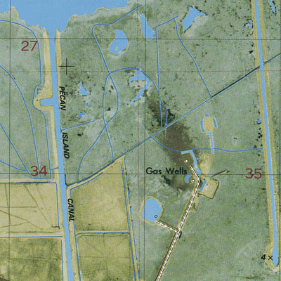 LA-PECAN ISLAND: ORTHOPHOTOMAP 1979 Preview 3