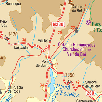 Pyrenees 1:450,000 - ITMB Preview 2