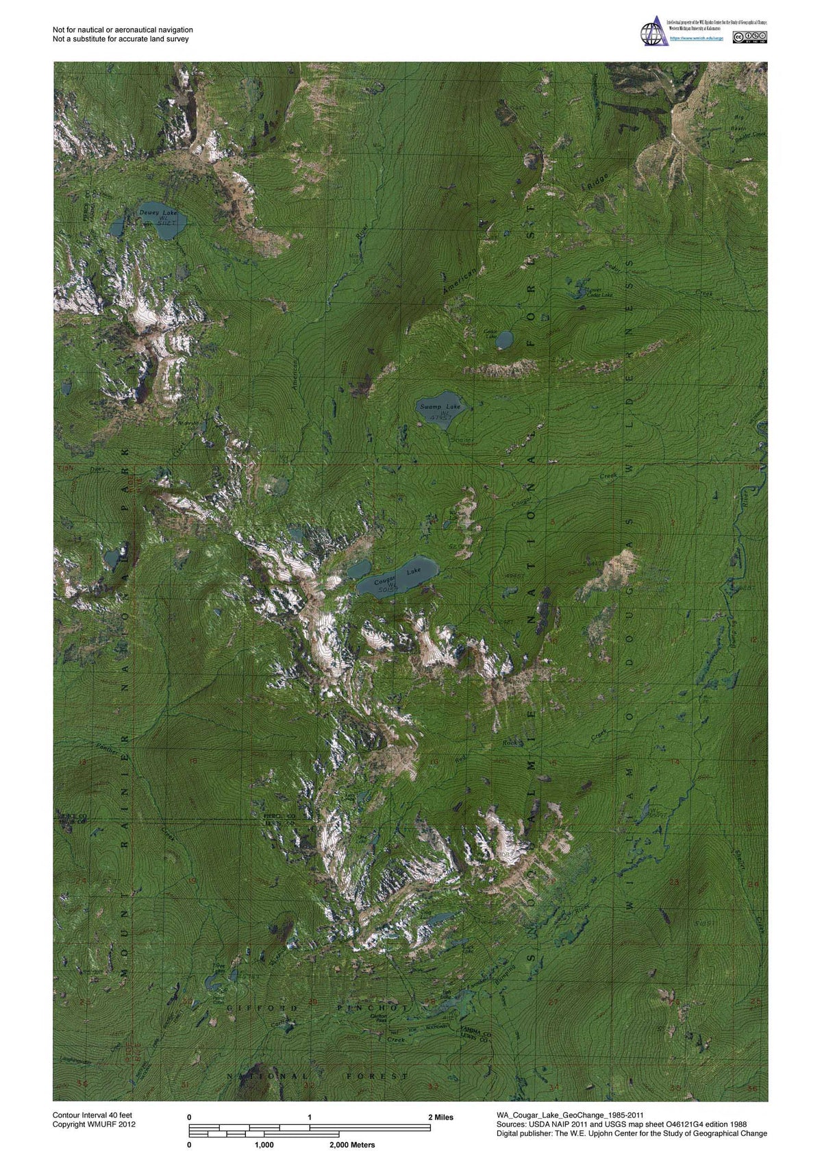 Pacific Crest Trail, Washington - Section I (Bundle) Map by Western ...