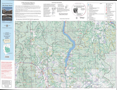 Kootenai NF District Map Libby North 2011 Preview 1