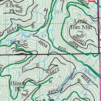 Kootenai NF District Map Libby North 2011 Preview 3