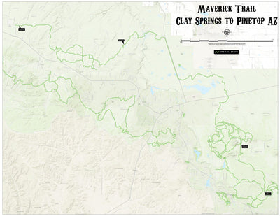 Maverick Trail Clay Springs to Pinetop AZ Preview 1