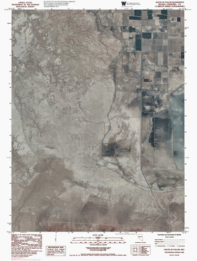 NV-SOUTH OF FALLON: GeoChange 1980-2010 Preview 1