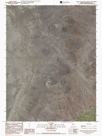 NV-BUENA VISTA HILLS SOUTH: GeoChange 1959-2010 Preview 1