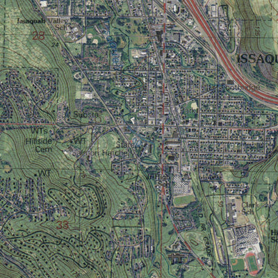WA-Bellevue South East: GeoChange 1977-2011 Preview 3