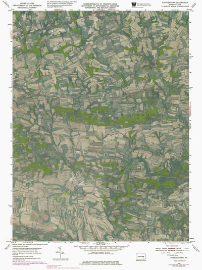 PA-STRAUSSTOWN: GeoChange 1951-2013 Preview 1