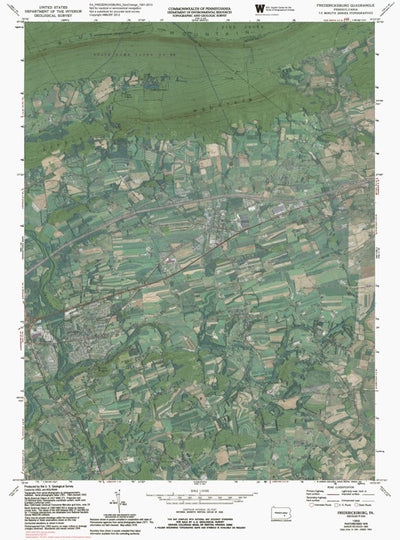 PA-FREDERICKSBURG: GeoChange 1951-2013 Preview 1