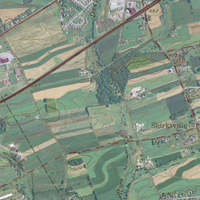 PA-FREDERICKSBURG: GeoChange 1951-2013 Preview 2
