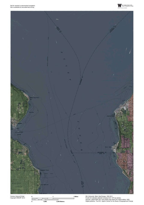 WA-Edmonds West: GeoChange 1952-2011 Preview 1