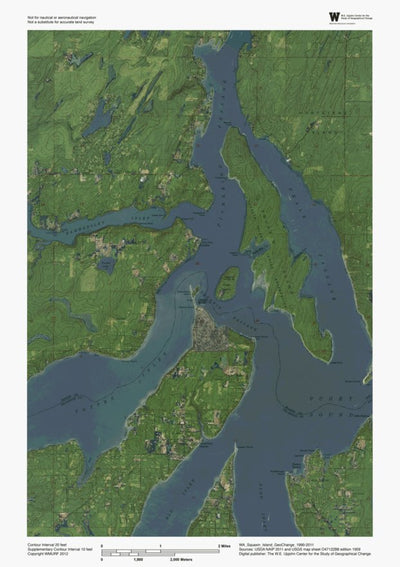 WA-Squaxin Island: GeoChange 1990-2011 Preview 1