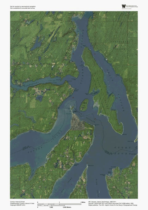 WA-Squaxin Island: GeoChange 1990-2011 Preview 1